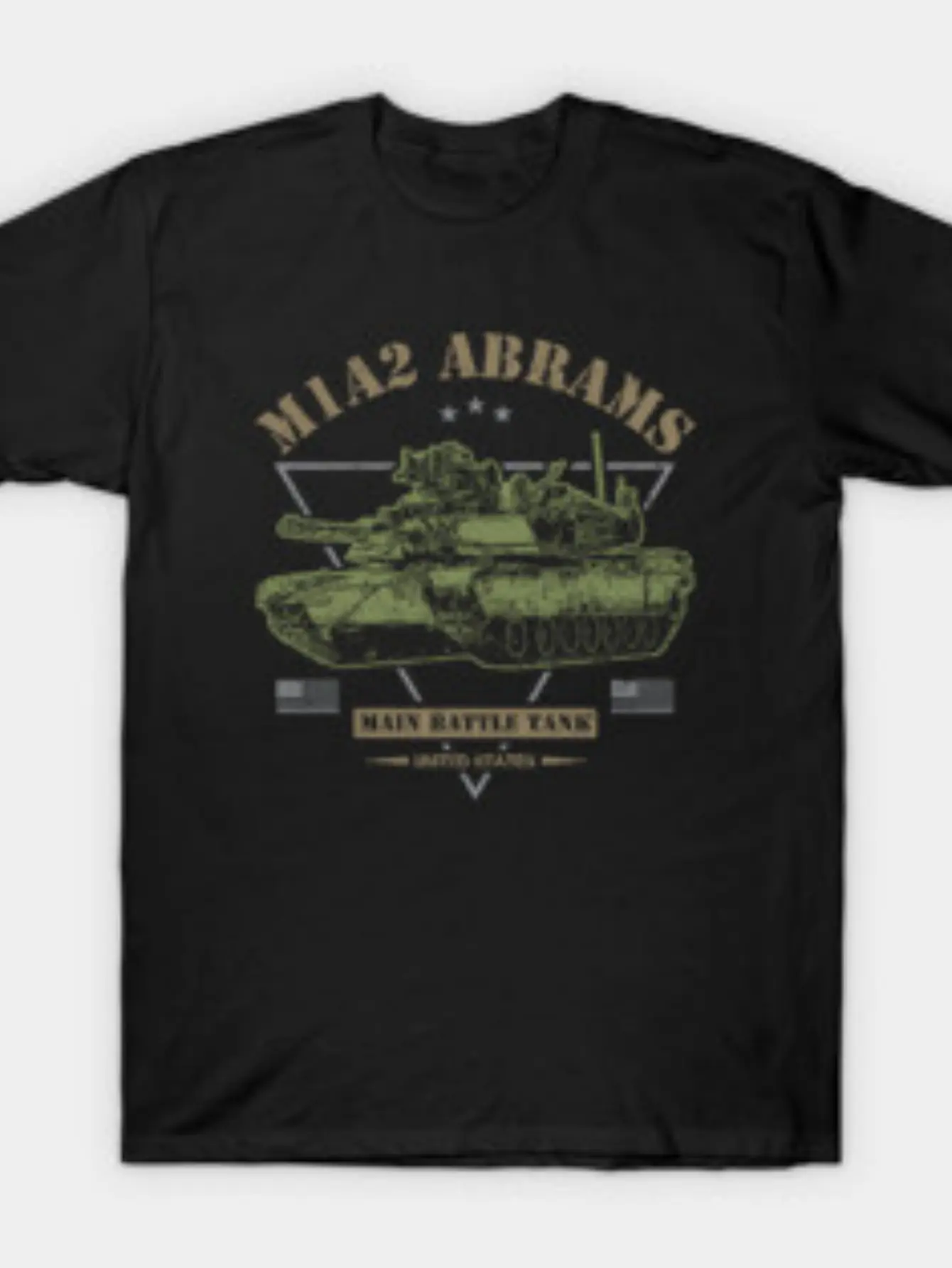 M1A2 Abrams T-Shirt_1Same Style for Men and Women unisex soft cotton short sleeve t shirt, vintage graphic casual tee for men women teens, perfect birthday holiday gift for camping travel gym daily street  wear