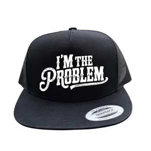 I’m The Problem Snapback Cap | Retro Mesh Trucker Style | Breathable, Adjustable & High-Quality | Perfect Gift for Men and Women | Trend 2026 | Fast Shipping