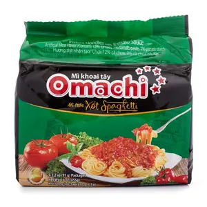 Omachi Instant Noodles Spaghetti Flavor 5pk 1 each