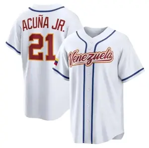 Ronald Acuña Jr. Jersey,Venezuela 2026 World Baseball Classic