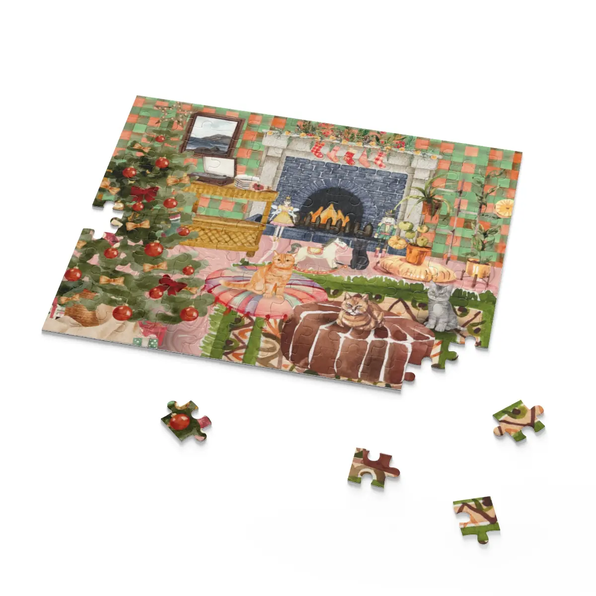 Cozy Christmas Cats Puzzle