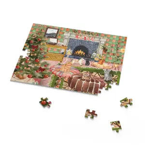 Cozy Christmas Cats Puzzle