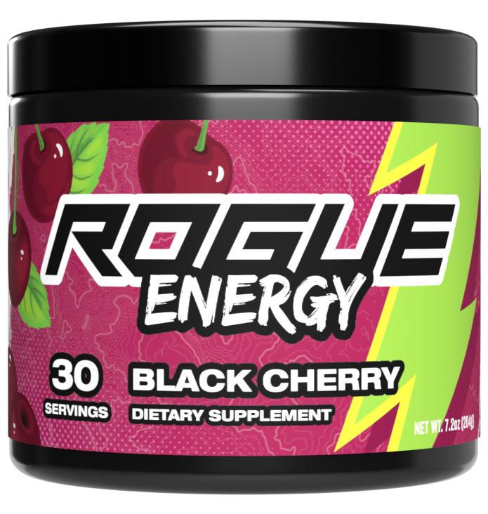 Rogue Energy 2-in-1 Energy Drink Powder + Focus Pre Workout - Boost Blood Flow with L-Citrulline, Increase Dopamine with Bacopa Monnieri Nootropic - 175mg Caffeine for Explosive Energy - Sugar-Free 30 Serving Tub Supplement Fitness