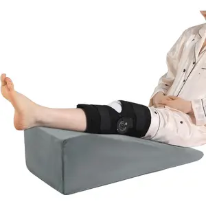 Leg Elevation Pillows for After Surgery, Knee Surgery Recovery Equipment with Handle, Leg Lifter for Blood Circulation, Knee Replacement Recovery Aids for Hip Foot Ankle, Single