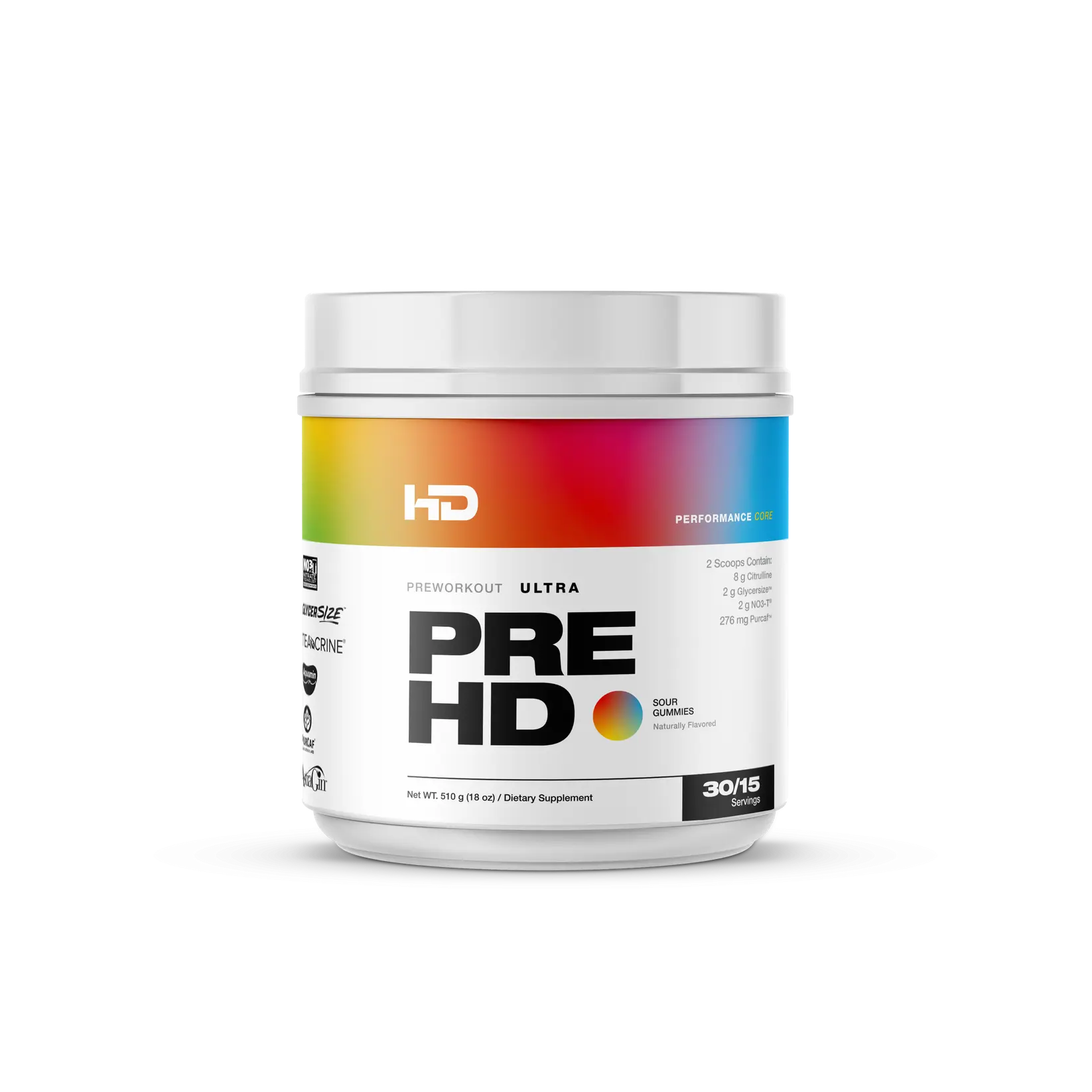 HD Muscle PreHD Ultra Full Spectrum Pre Workout Fitness Supplement 