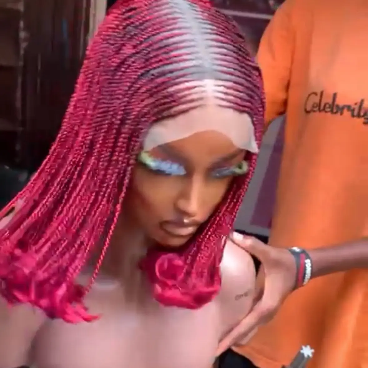 Braided wig
