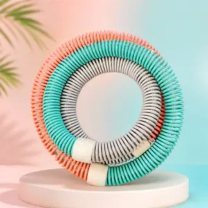 Compact Adjustable Exercise Hula Hoop – Core Strength & Balance Training for Home Fitness