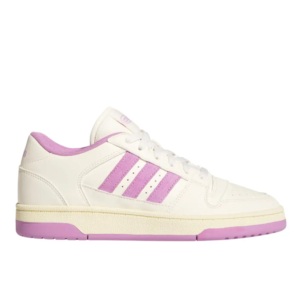 adidas Womens Break Start Low Lace Up Sneakers Shoes Casual - Off White