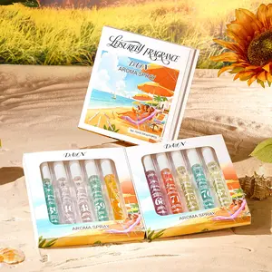 10pcs 10ML Summer Brazil Romantic Perfume Set, Vanilla Caramel Amber Fruit Scent, Perfect Gift for Women Christmas Halloween, Perfume Gift Sets, Fragrance Gift Set