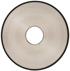 Made in USA 5" Diam x 1-1/4" Hole x 1/8" Thick, N Hardness, 100 Grit Surface Grinding Wheel Diamond, Type 1A1, Fine Grade