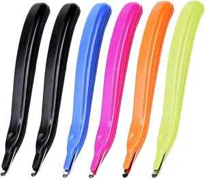 ZZTX 6 PCS Professional Magnetic Staple Remover Puller Staples Remover Staple Removal Tool for School Office Home 5 Colors