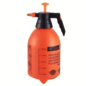 Large Capacity Handheld Sprayer with Adjustable Nozzle, 3L/101.44oz Pressure Watering Can, Ideal for Gardening and Cleaning