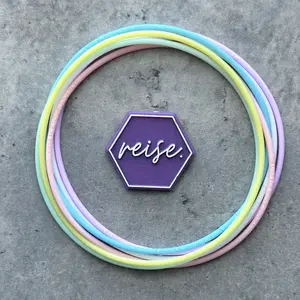 "Candy Necklace” / Silicone Stacking Bracelets / Moments Collection Stack