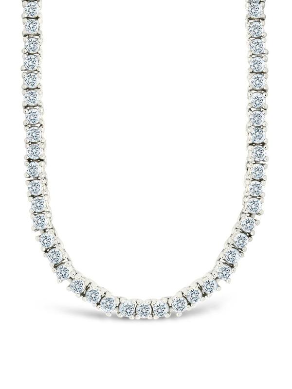 Mirabell Adjustable CZ Tennis Necklace