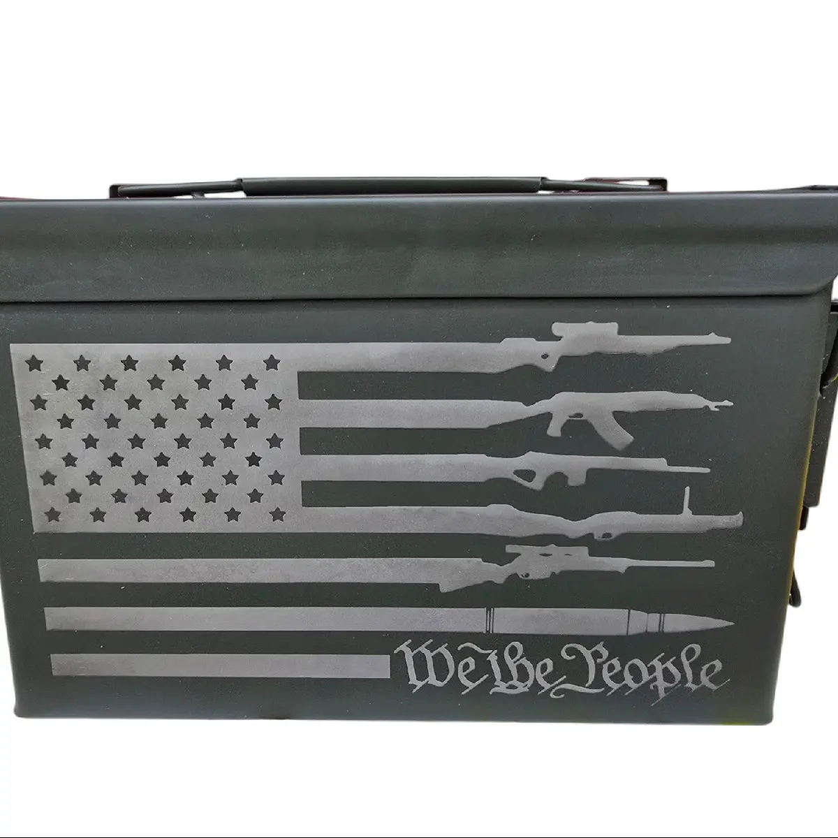 Engraved Ammo Boxes for Safe Storage and Organization