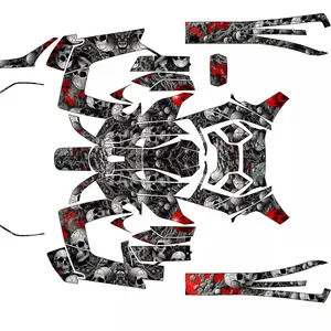 Can Am Ryker Vinyl Wrap Graphics Kit 2019-2023 Model