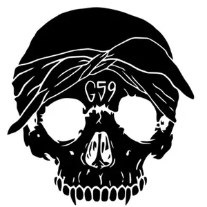 Skull G-59 Decal
