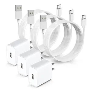 3 Pck 10FT USB Type C Cmer Chrger for  SoloCm S220/S340/S4/E30/E42 S300 C210 C220, eufyCm 3 3C S330/S3 Pro,  Indoor Cm S350/E30 Cmer Chrger Chrging Cord Power Cble