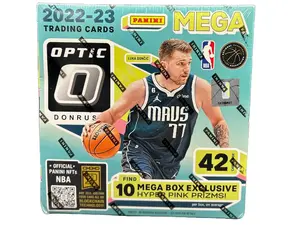 2022 Panini Donruss Optic Mega - Factory Sealed - 42 Cards - 6 Packs - 7 Cards per pack - Look for Mega Box Exclusive Signature Series Green! Look for the Ultra-Rare Checkboard Prizms!