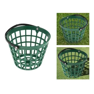 Range Basket, Golf Ball Tennis Balls, Egg Collection Carrying Buckets Golf Balls Storage Container with Carry Handle for Outdoor Indoor