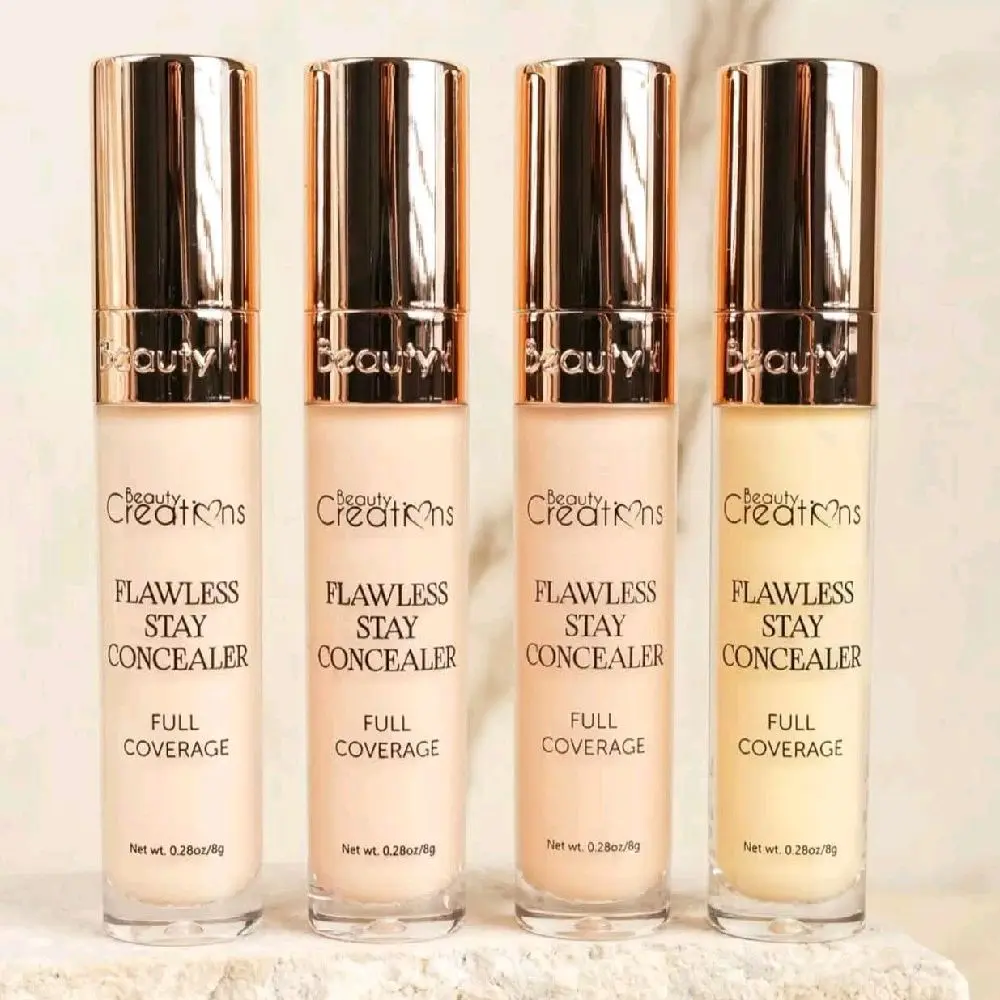 Beauty Creations Flawless Stay Concealer - Full Coverage Beauty Products, Foundation-Compatible Cosmetic for All Skin Types
