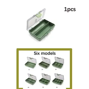 Fish Hook Separator Small Accessory Box, Fishing Lure Storage Container, Fishing Tackle Organizer, Essential Gear for Anglers, Durable Design, Easy Organization