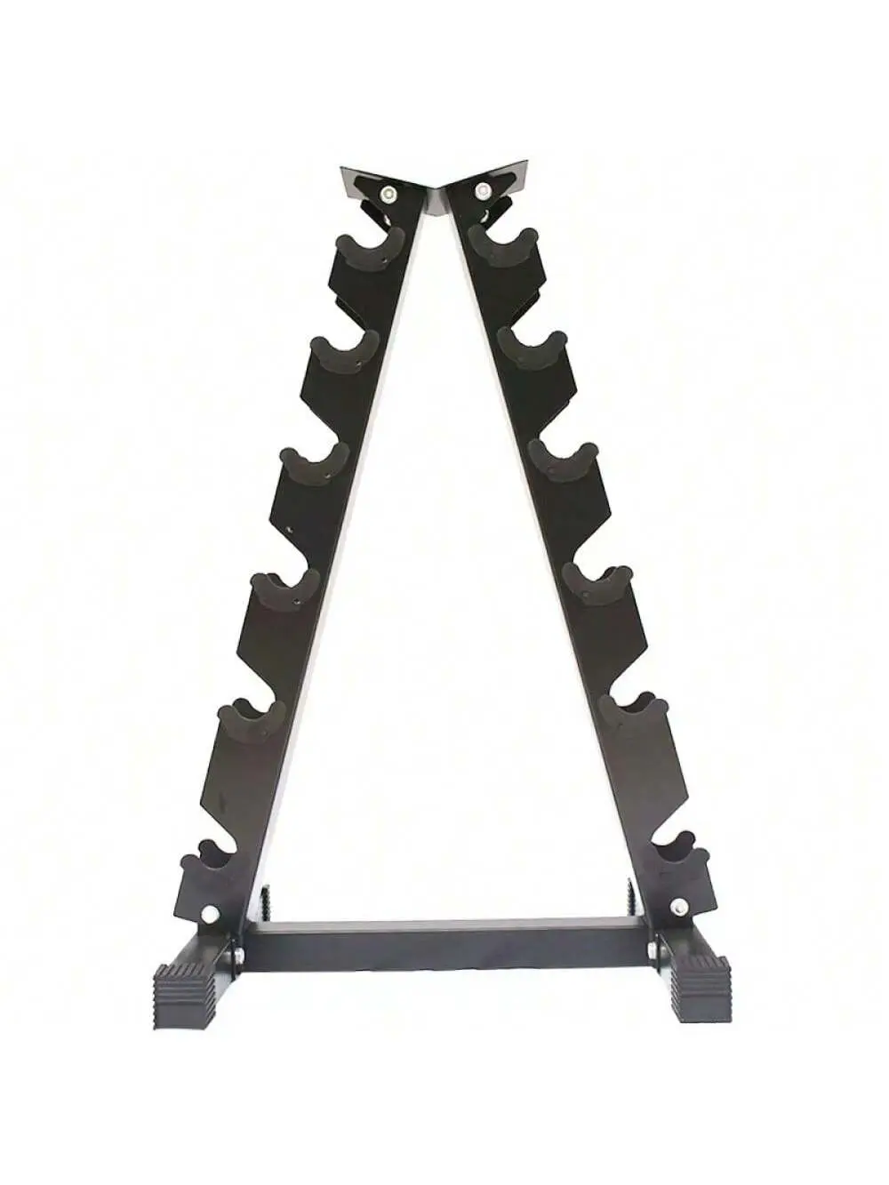 Gaomon 6-Tier Dumbbell Rack Stand - Heavy-Duty Weight Equipment with A-Frame Structure, Compact Build, Easy Assembly, Enhanced Stability, 660Lbs Max Capacity for Home Gym Use