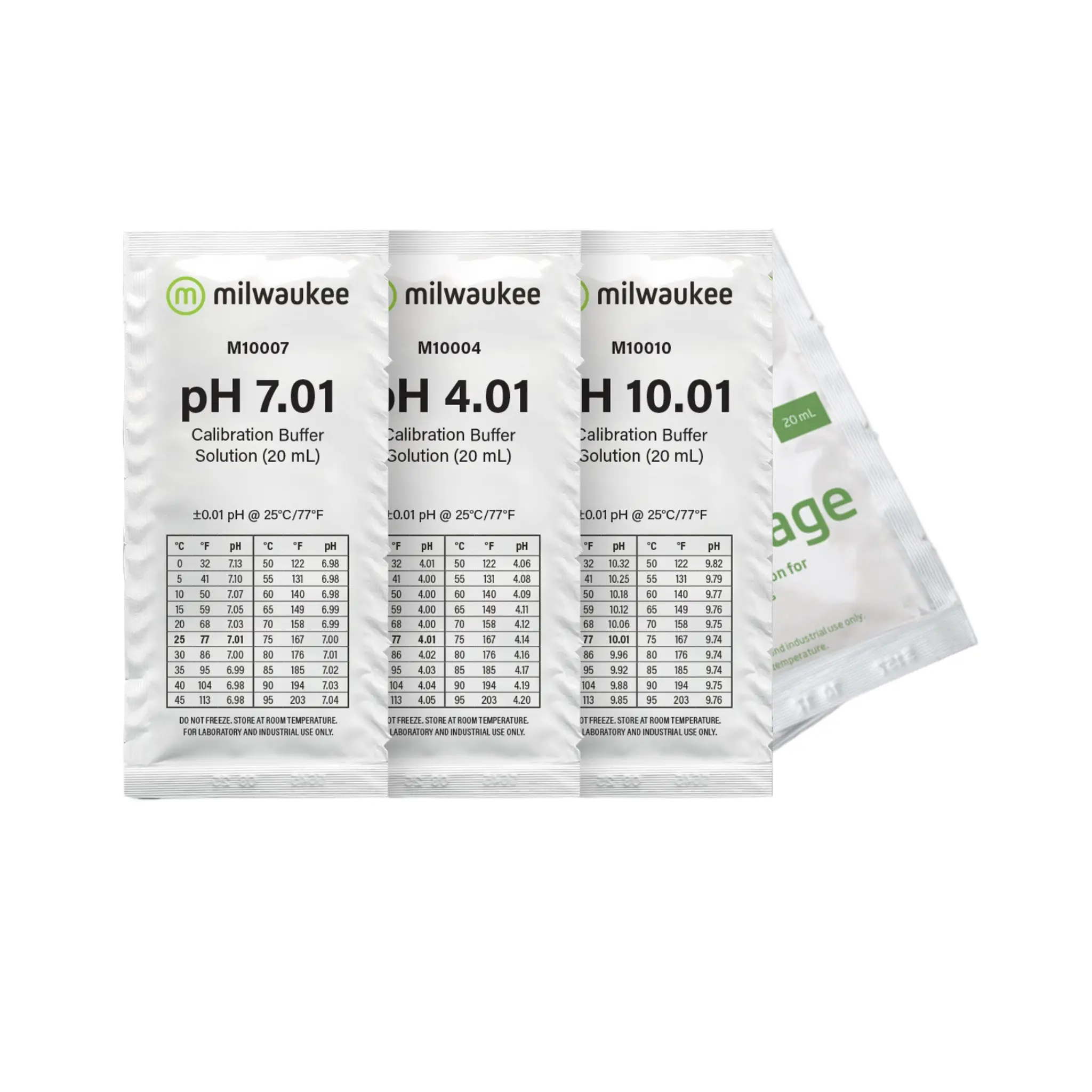 4x20ml, Storage + pH 4 + 7 + 10 Buffer Calibration/Solution/Fluid/Probe/Tester