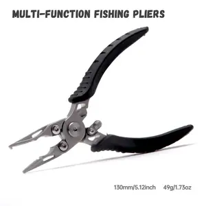 New Mini Pocket Fishing Pliers Jewelry Pliers Small Ring Opener Multifunctional Mini Lure Pliers for Precision Crafting Multitool Saltwater