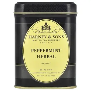 Harney & Sons Herbal Tea, Peppermint, Caffeine Free, 1.5 oz (42 g)