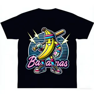 Funny Savannah Banana Baseball T-shirt Soft graphic tees Game Day Baseball Unisex Team Mascot Classic fan gift Sports Top Trending y2k cotton fashion Streetwear Casual
