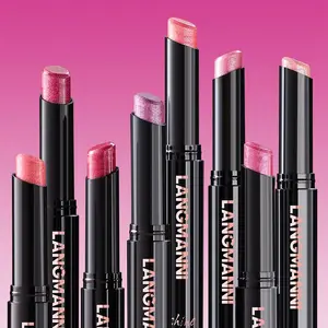 1 Shimmering Lipstick with Glossy Pearl Effect, Radiant, Daily Moisturizing Formula for Hydration, Moisture, Perfect for Berry Shades, Cosmetic