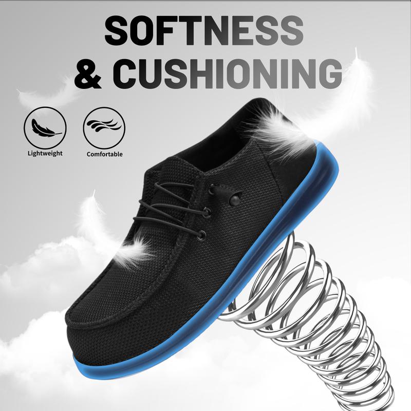 Steel Toe Shoes for Men Women Safety shoes Work Shoes stylish shoe construction work shoe Lightweight and Comfortable Loafers work safety sneaker Slip On Composite Toe Comfortable Non Slip Tennis Dress Sneakers