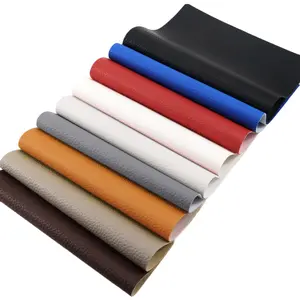 Premium PU Synthetic Leather Material, 54.3" Wide Wear-Resistant Vinyl Fabric for Car Seats & Furniture Bags Home Decor