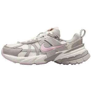 Nike V2K Run Valentine's Day Limited Edition Low-Top Running Shoes for Women in White Gray Pink with Slip-Resistant and Durable Design Trending Shoes, House White Official Shoes to Get / Maison Mihara