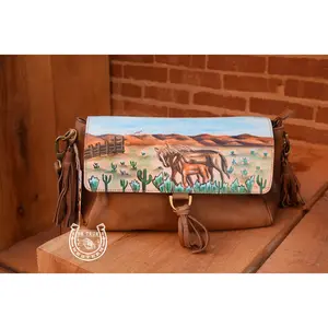 The Wild Spirit Painted Horse Purse
