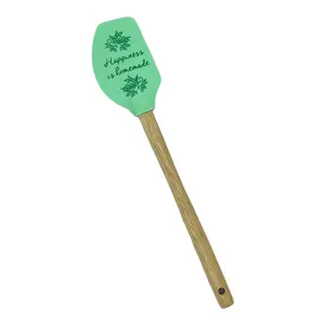 Cute Wholesome Spatulas Funny Silly Cooking and Baking Utensils Funny Silicone Scraper Spatula Motivational  Funny Food  Novelty Spatulas for Baking Happiness