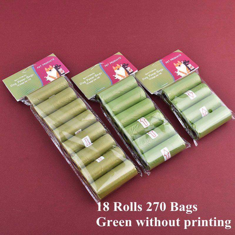 1/42 Roll Pet Biodegradable Trash Bag Dog Poop Bags Bulk  Scented Poop Bag Degradable Cat Waste Bags Dog Poop Dispenser