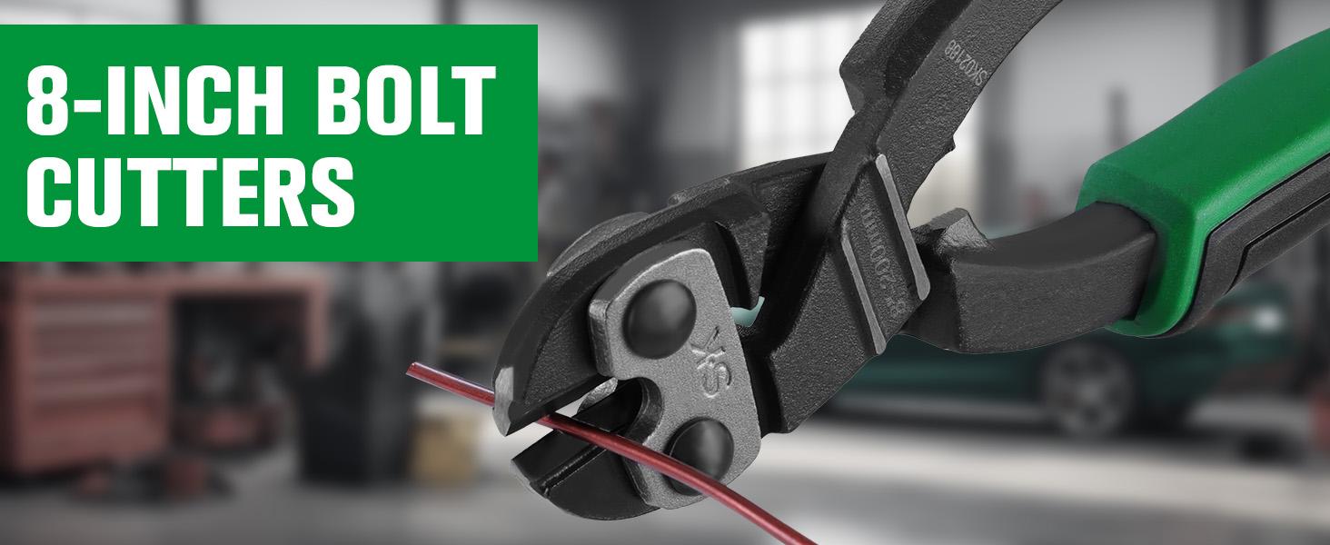 #backtoschool SK 8-Inch Mini Bolt Cutter, Small Heavy Duty Wire Cutters, Premium Cr-V Construction with Anti-Slip Grip, Hardened Recess Jaw Design for Cables, Small Screws and Thin Bolts #backtoschool SK 8-Inch Mini Bolt Cutter, Small Heavy Duty Wire Cutters, Premium Cr-V Construction with Anti-Slip Grip, Hardened Recess Jaw Design for Cables, Small Screws and Thin Bolts