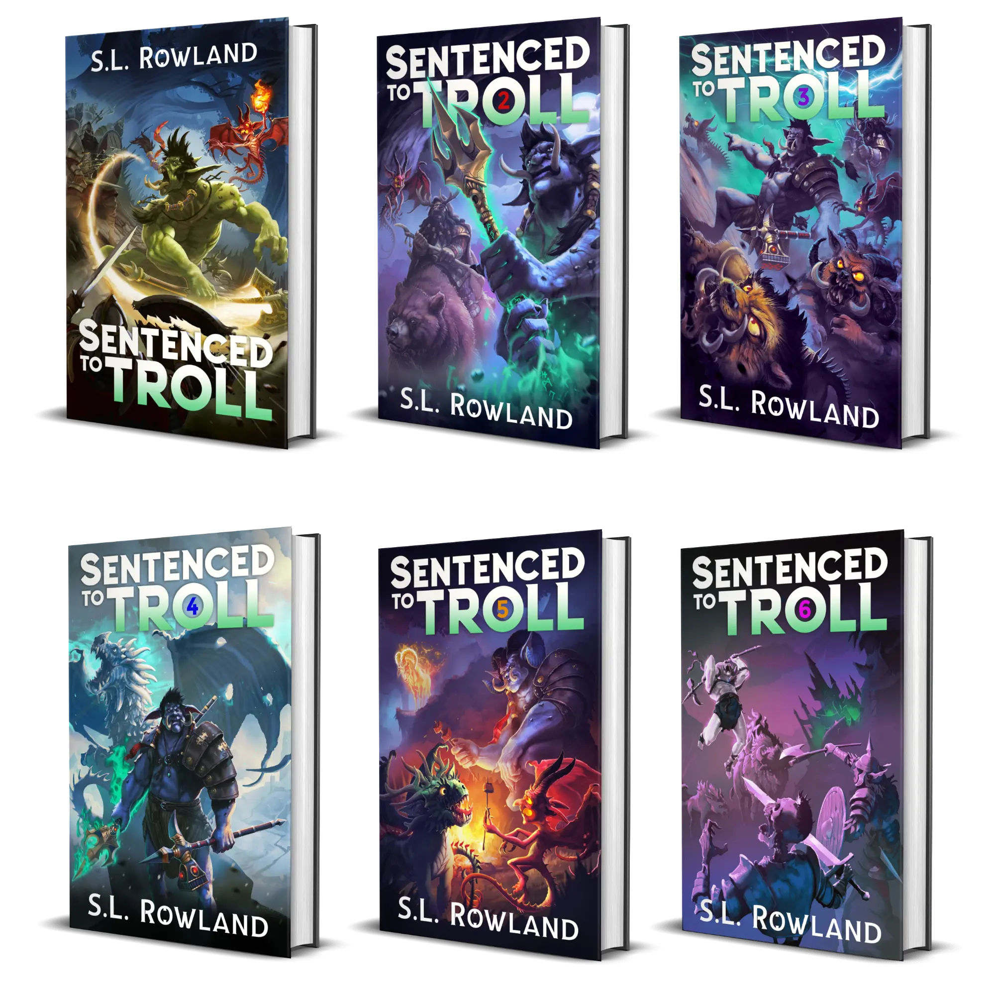 Signed Sentenced to Troll Hardcover Bundle