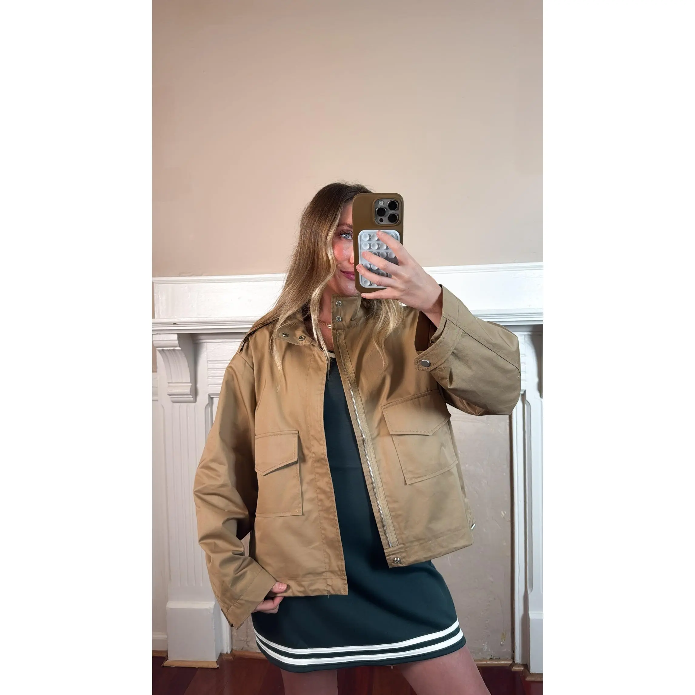 Khaki Utility Jacket