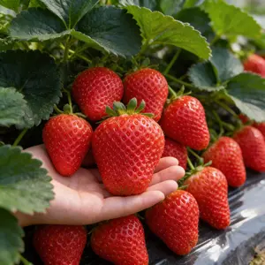 200 Cream Strawberry Seeds — Fruits Year-Round in Ideal Temperatures, Great for Pots or the Ground, Indoors or Outdoors