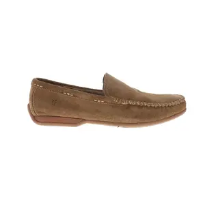 Frye Mens Lewis Venetian Loafers Casual Shoes - Brown