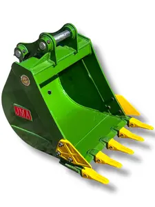 24" Digging Bucket for 4-6 Ton Mini Excavators - Heavy Duty Steel - 45mm Pins - JMA Attachments