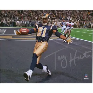 Torry Holt St. Louis Rams Autographed 8" x 10" Touchdown Catch Photograph - Fanatics Authentic Certified - NFL Memorabilia