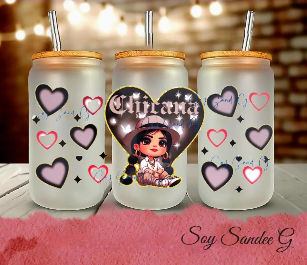 La Chicana - UVDTF Wrap for cups/hard surfaces sticker