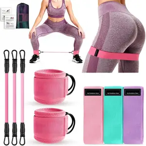Ankle Straps for Fitness, Leg and Glute Trainer, Ankle and Thigh Straps, Ankle Straps for Power Racks