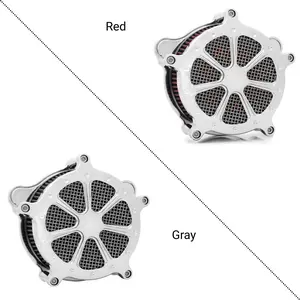 cnc Machined From Billet Aluminium Air Cleaner Filter In Chrome For Davidson 2016-2017 Softail 2017 Fxdls & 2008-2016 Touring/trike Models