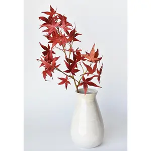 27" Faux Japanese Maple Leaf Stem