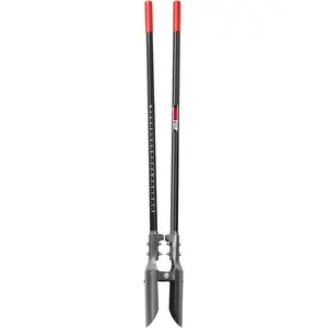 Post Hole Digger Duty Manual Hole Digger with Mark for Digging,58 inches